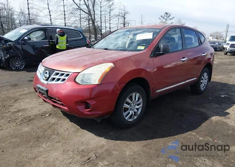 2011 Nissan Rogue S from USA, damaged, VIN JN8AS5MV1BW253382